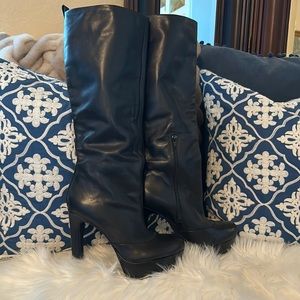 Jessica Simpson Tall Leather Ambery Boots